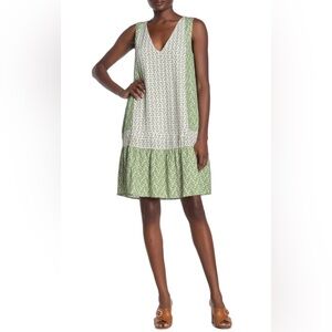 Dolan - Chickie Drop Waist Tunic Dress PEAR BLOSSOM Size XS